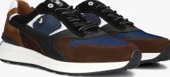 blauwe australian lage sneakers kyoto