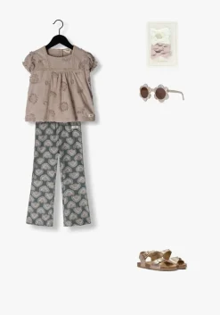 blauwe baje studio flared broek luzia