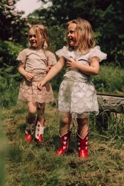 blauwe baje studio minirok alvide