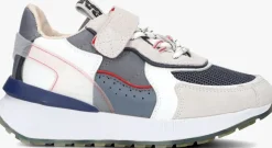 blauwe barst by shoesme lage sneakers brs23s010