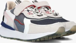 blauwe barst by shoesme lage sneakers brs23s010