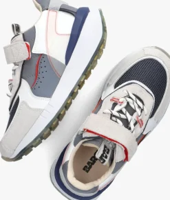 blauwe barst by shoesme lage sneakers brs23s010