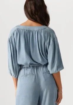 blauwe beaumont blouses fae top