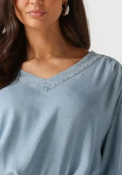 blauwe beaumont blouses fae top