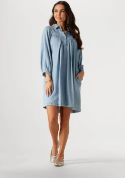 blauwe beaumont mini jurk kathy dress