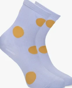 blauwe becksondergaard sokken dottie reina sock