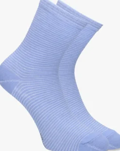 blauwe becksondergaard sokken dover stripe sock