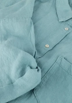 blauwe bellamy midi jurk fay