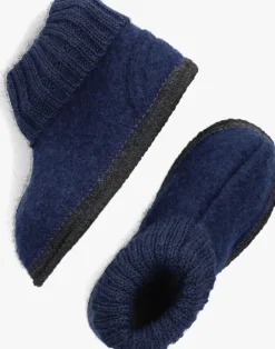 blauwe bergstein pantoffels cozy