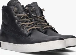 blauwe blackstone hoge sneakers icon