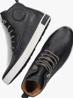 blauwe blackstone hoge sneakers icon