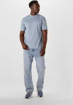 blauwe blackstone lage sneakers flint moss