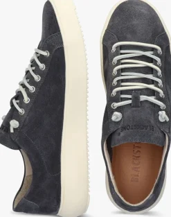 blauwe blackstone lage sneakers morgan low