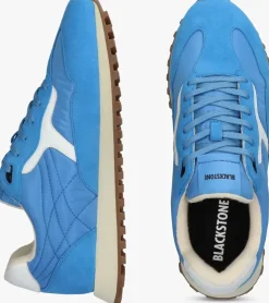 blauwe blackstone lage sneakers scoria legend