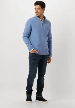 blauwe blackstone lage sneakers cg181