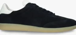blauwe blackstone lage sneakers lime wren perf