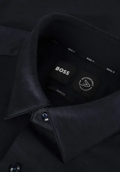 blauwe boss black klassiek overhemd p-hank-s-kent-c1-222
