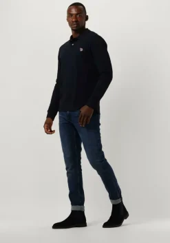 blauwe boss chelsea boots calev 1