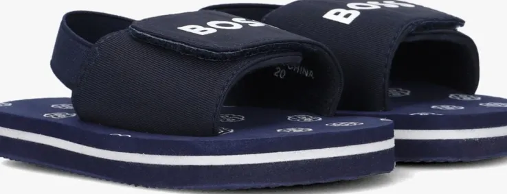 blauwe boss kids sandalen j52156