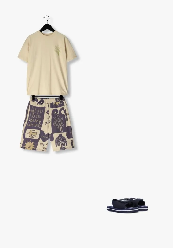 blauwe boss kids sandalen j52156