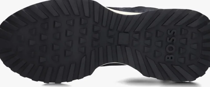 blauwe boss lage sneakers jonah runn