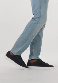 blauwe boss lage sneakers kieran