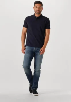 blauwe boss lage sneakers kieran