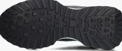 blauwe boss lage sneakers jonah runn