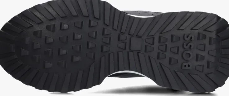 blauwe boss lage sneakers jonah runn