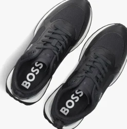 blauwe boss lage sneakers jonah runn
