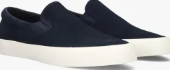 blauwe boss loafers aiden slon
