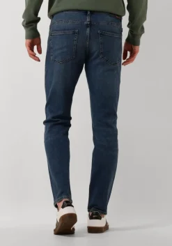 blauwe boss orange straight leg jeans delaware bo