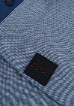 blauwe boss polo pdrivey