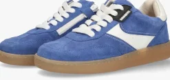 blauwe braqeez lage sneakers gyan gum