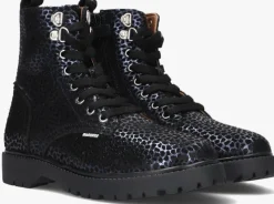 blauwe braqeez veterboots bowie boston