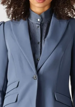 blauwe bruuns bazaar blazer nora blazer