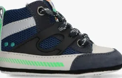 blauwe bunniesjr hoge sneakers zeb zacht