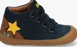 blauwe bunniesjr hoge sneakers robijn rap