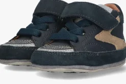 blauwe bunniesjr lage sneakers zilke zacht