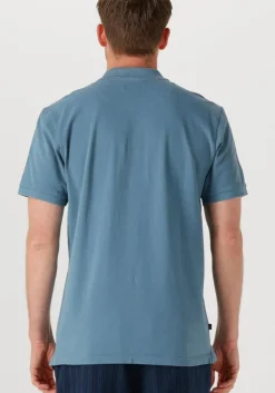 blauwe butcher of blue polo army pique polo