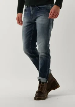 blauwe butcher of blue slim fit jeans modesto slim msj-bj4