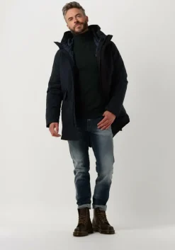 blauwe butcher of blue slim fit jeans modesto slim msj-bj4