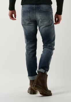 blauwe butcher of blue slim fit jeans modesto slim msj-bj4