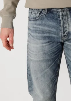 blauwe butcher of blue straight leg jeans stockton straight redding med