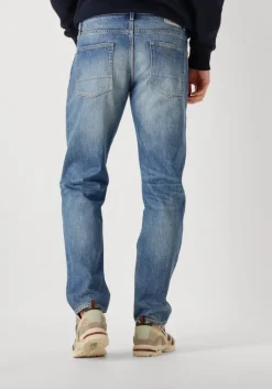blauwe butcher of blue straight leg jeans stockton straight davis med