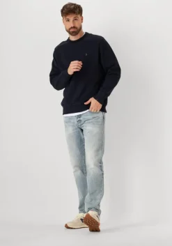 blauwe butcher of blue trui army crew