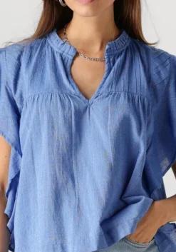 blauwe by-bar blouses danee athia blouse