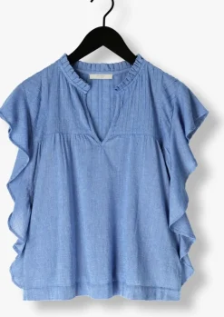blauwe by-bar blouses danee athia blouse