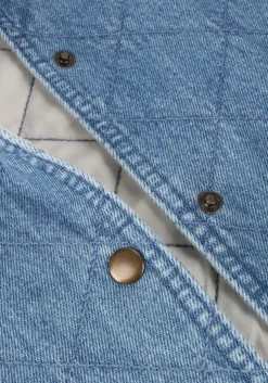 blauwe by-bar jack nave denim jacket