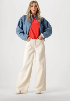 blauwe by-bar jack nave denim jacket